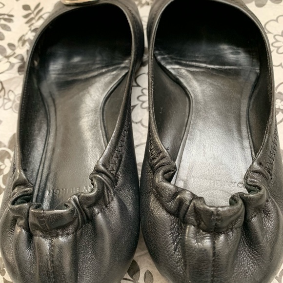 Tory Burch Reva Flats, Black, Size 7 - Picture 3 of 12